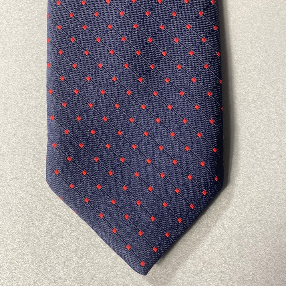 Parksdera Men’s Blue & Red Silk Tie